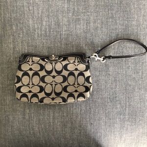 Coach wristlet
